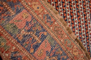 Beautiful Antique Kurdish Rug  Circa 1900 , All Natural Colors and good pile Original condition washed and cleaned ends are original and intact. 
Size 192 x 122 centimeters. 
Ready for use  ...