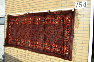 Very nice Antique Baluch from circa 1880.
100% Natural colors 100% Soft and Shiny Wool 
                  