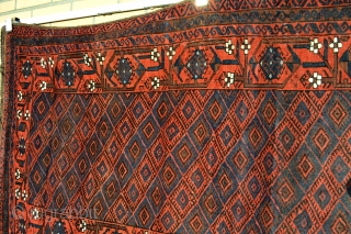 Very nice Antique Baluch from circa 1880.
100% Natural colors 100% Soft and Shiny Wool 
                  