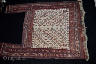 Beautiful Probably Veramin Region Afshar Horse Cover                          