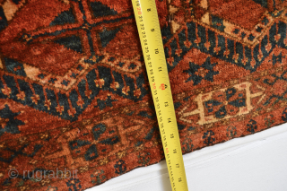 Fabulous Antique ERSARI Beshir Bag face in full pile condition 
                      