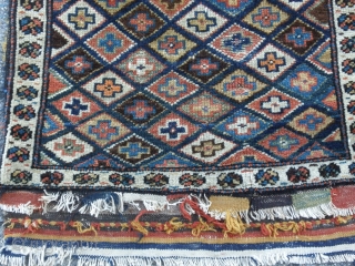 Antique Nice Shasevan piled bagface. Original kilim back. Good colors and wool.                     