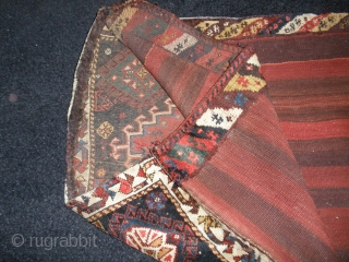 Fresh in collection
Qashqai bag , Amazing Colors, No Repairs
19 th century
Size 74 x 65 cm                  