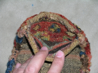 North West Of Iran
Kurdistan Area
Kurd Tribal
Small Knotted Bag
Wool On Wool Foundation
Circa,1920
Size,0.16cmx0.14cm

                      