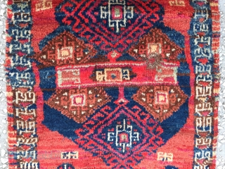 East Anatolian Kurdish yastik, 
Size:85x52cm / 34x21 inc                         