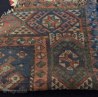 West Anatolian (Karakeçili) - fragmet Rug
Size:170x52 cm / 5’8”x1’9” / 68x 21 inc                    