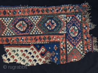 West Anatolian (Karakeçili) - fragmet Rug
Size:170x52 cm / 5’8”x1’9” / 68x 21 inc                    