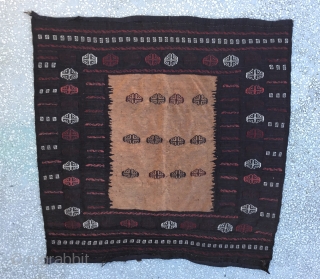 Beluch Kilim Sofra 
Size:140x138Cm/ 4’5x4’8”                            