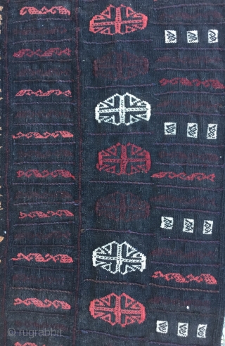 Beluch Kilim Sofra 
Size:140x138Cm/ 4’5x4’8”                            