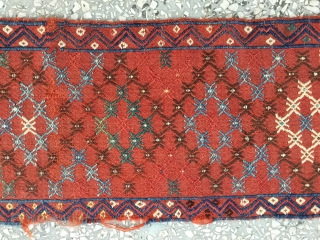 Central Anatolian Konya-Obruk Cicim Band
19th Century 
Size:360x32Cm / 11’10”x1’1”                        