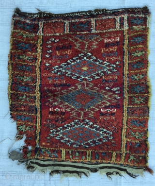 Central Anatolian Turkish Yatak Yastık From Konya (Ikonium) Nuzumla village 19th Century
Size:80x77cm/2’10x2’7”/33x30inches....                     