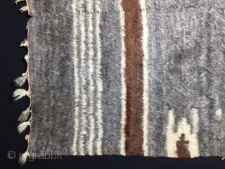 
Anatolian Goat Hair Siirt Blanket Size:247x148cm / 8’1”x4’10”                         
