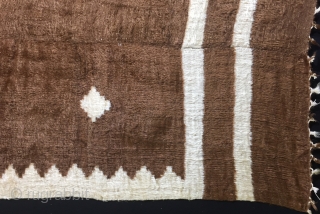 Anatolian Goat Hair (Angora Wool)Siirt Blanket Size:230x174cm / 7’7”x5’9”                        