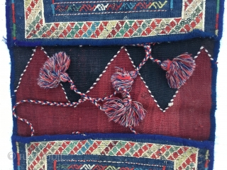 Caucasian Saddle Bag Probably/shahsevan/
19th Century
Size:91x33cm / 3”x1’1”                          