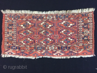 Turkoman Tekke Torba 19th Century 
Size:60x27 cm / 24x11 inc                       