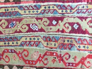 Central Anatolian Yastik probably “Sivas”
Size:82x55cm / 2’9”x1’10” / 33x22 inc...                       