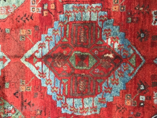 Central Anatolian Karaman Area(Ayrancı village Rug) end of 18th / beginning of the 19th Century Size:305x135 Cm / 10”x4’5”              