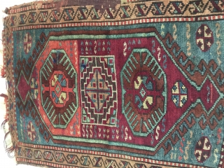 a Kurdish Yastik, East Anatolia, 19th centuru
Size:90x67cm / 3”x2’3” /  36x27inches                     