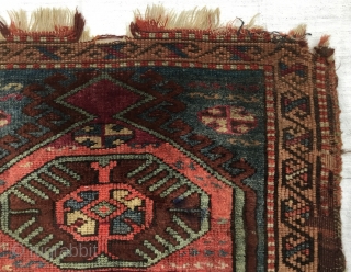 a Kurdish Yastik, East Anatolia, 19th centuru
Size:90x67cm / 3”x2’3” /  36x27inches                     