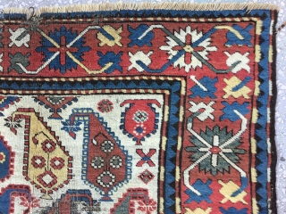   Caucasian Rug 19th Century
Size:130x203Cm/ 6’9”x4’3”                          