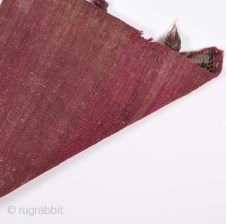 Baluch bag-kilim back- first half 20 century
size:42 x 41 cm                       
