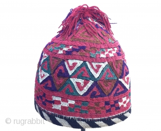 Hat from CentralAsia (Turkmen)                             