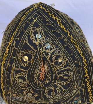 Bursa region Turkish Metal thread Hat                           