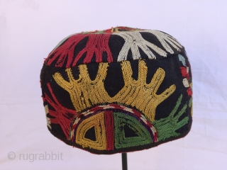 Hat from CentralAsia Lakai tribe (Uzbekistan)                           