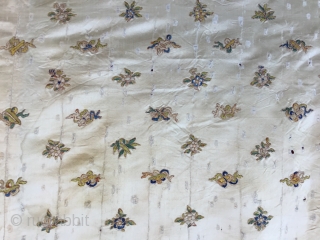 Chinese -silk-embroidered-wedding-apron-skirt 19th Century
Size:138x80cm / 4’7”x2’8”                           