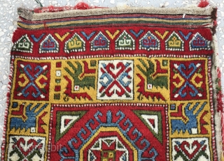 Central Anatolian Yastik “Konya-Derbend”
Size:89x55Cm / 38x21 inc                          