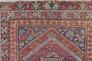 Central Anatolian Kirsehir area (Mucur) rug Late 19th century
size:375 x 107 Cm
         12'4"x3'6""            