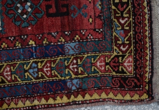 2nd half 19th Century Caucasian Fahrola Rug
Size:266 x 159 Cm
           8'9"x5'3"            