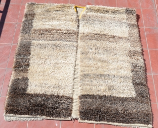 Central Anatolian Vintage Shepeard's Kepenek ( coat ),Very good condition and natural dyes…thanks you for view our stuff:)) Size:298 x 145 Cm 9'9"x4'9"          