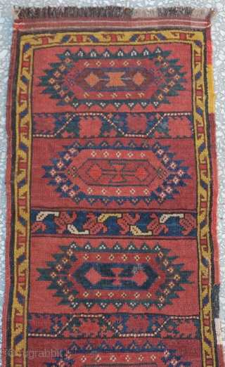 Old Uzbek Yastik size:92x45cm
3'2"x1'6"                             