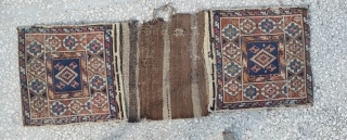 antique Anatolian Sumak Saddle bag
Size:38 x 108
   1'3"x3'6"                       