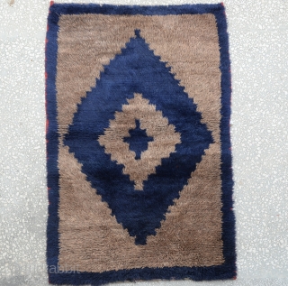 Central Anatolian Old natural Tulu Rug Size:85 x 125
                         ...