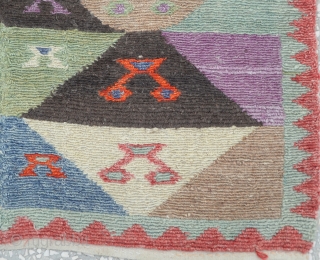 Anatolian Konya(Obruk) minimalist Tulu rug, Size: 109 x 146 Cm
                        ...