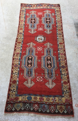 An Anatolian Runner 'Ladik"19th century
345x131cm / 11'3"x4'4" / 135x52 inches                       