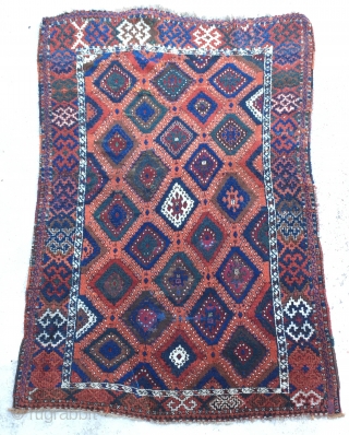 East Anatolian Kurdish Rug(G.Antep),19th Century 
Size:183x123cm\5'11"x4"\71x48inches...                           