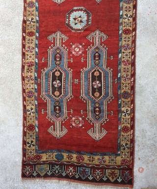 An Anatolian Runner 'Ladik"19th century
345x131cm / 11'3"x4'4" / 135x52 inches                       