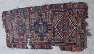 East Anatolian Kurdish Rug-Late 19th Century
Size:104 x 220
        3'6"x7'1"                 