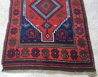 Anatolian Kurdish Rug-19th Century
Size:120X418cm / 14"X4"                           