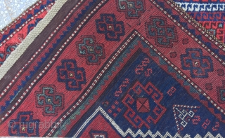 Anatolian Kurdish Rug-19th Century
Size:120X418cm / 14"X4"                           