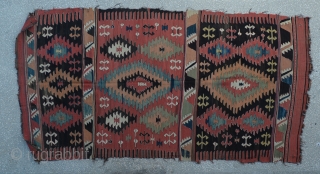 Old Anatolian (probably Afyon region) Kilim
Size:162x310 Cm
        5'5"x 10'4"                 