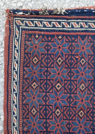 South west Persia - Afshar salt bag.
Size:67 x 61 Cm
        2'2"x2"               