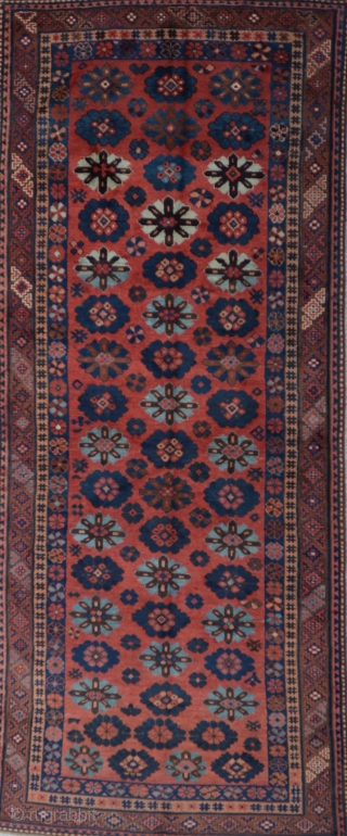 Central Asian-Kyrgyz Rug-Late 19th Century Size: 325 x 135Cm 
10'8"x4'6"                       