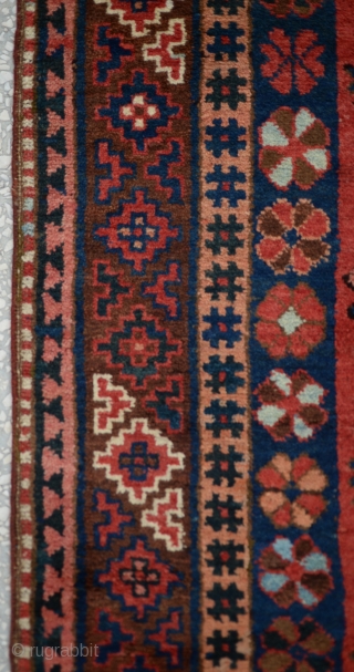 Central Asian-Kyrgyz Rug-Late 19th Century Size: 325 x 135Cm 
10'8"x4'6"                       