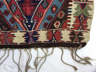 East Anatolian Kilim Rug 
End of 19th Century 
Size:130X102cm / 4’4”X3’4”                      