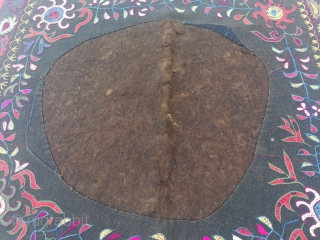 Kirgiz Embroidered on felt. (horse cover) 
Size:84x71 cm /                        