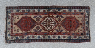 FROM PERSIAN-SERAP RUG-BEATIFUL COLORS 19TH CENTURY
SIZE:95X217Cm
       3'1X7'3"                    